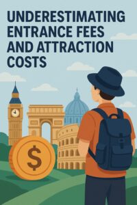 budget travel mistakes Europe